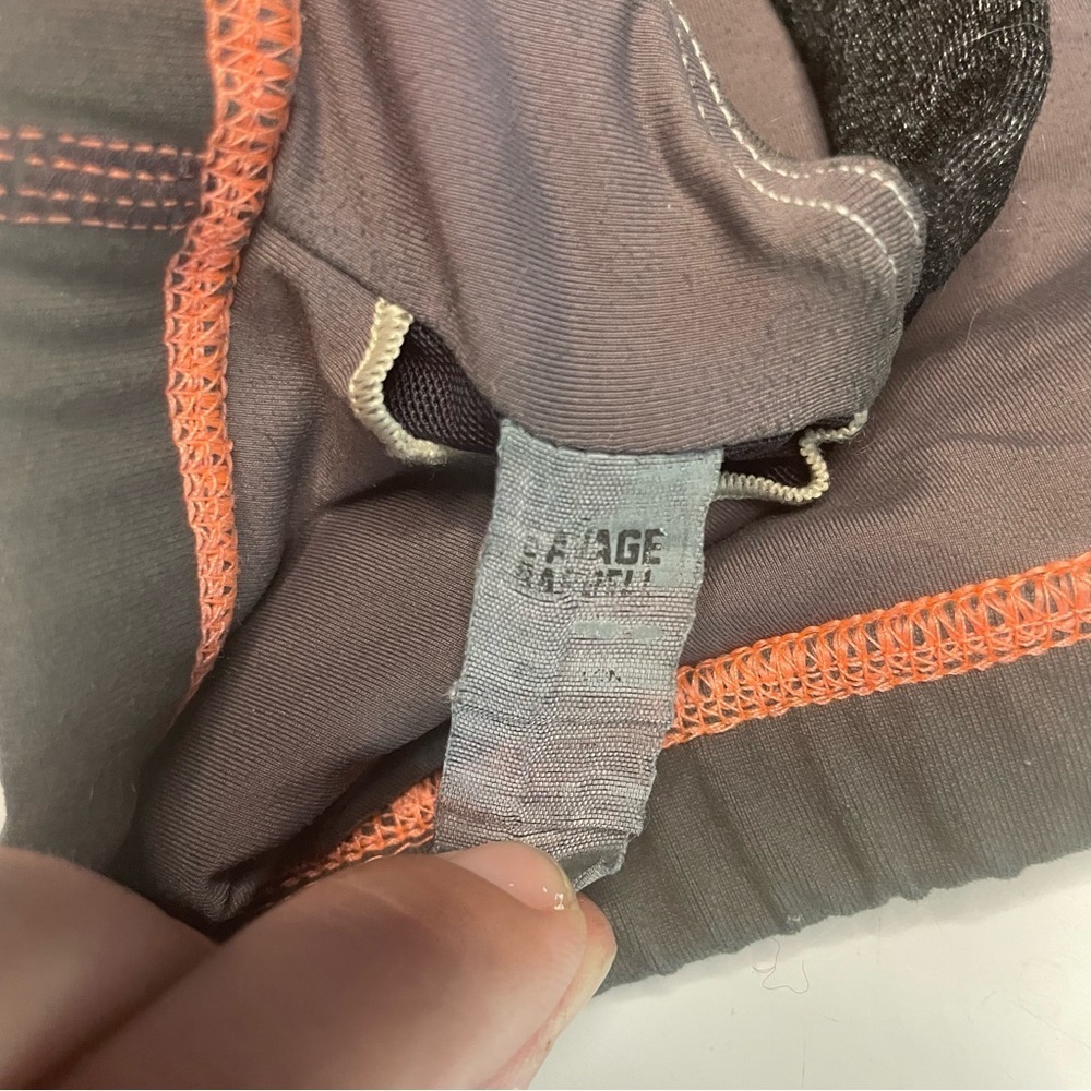 Savage Barbell Medium/Large Sports Bra Dyed Dark Gray PRELOVED - Picture 8 of 11